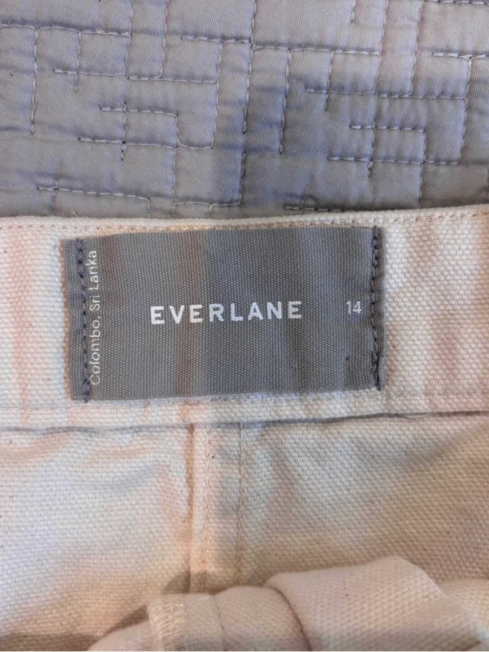 EVERLANE The Canvas Stamp Mini Skirt - Picture 7 of 8